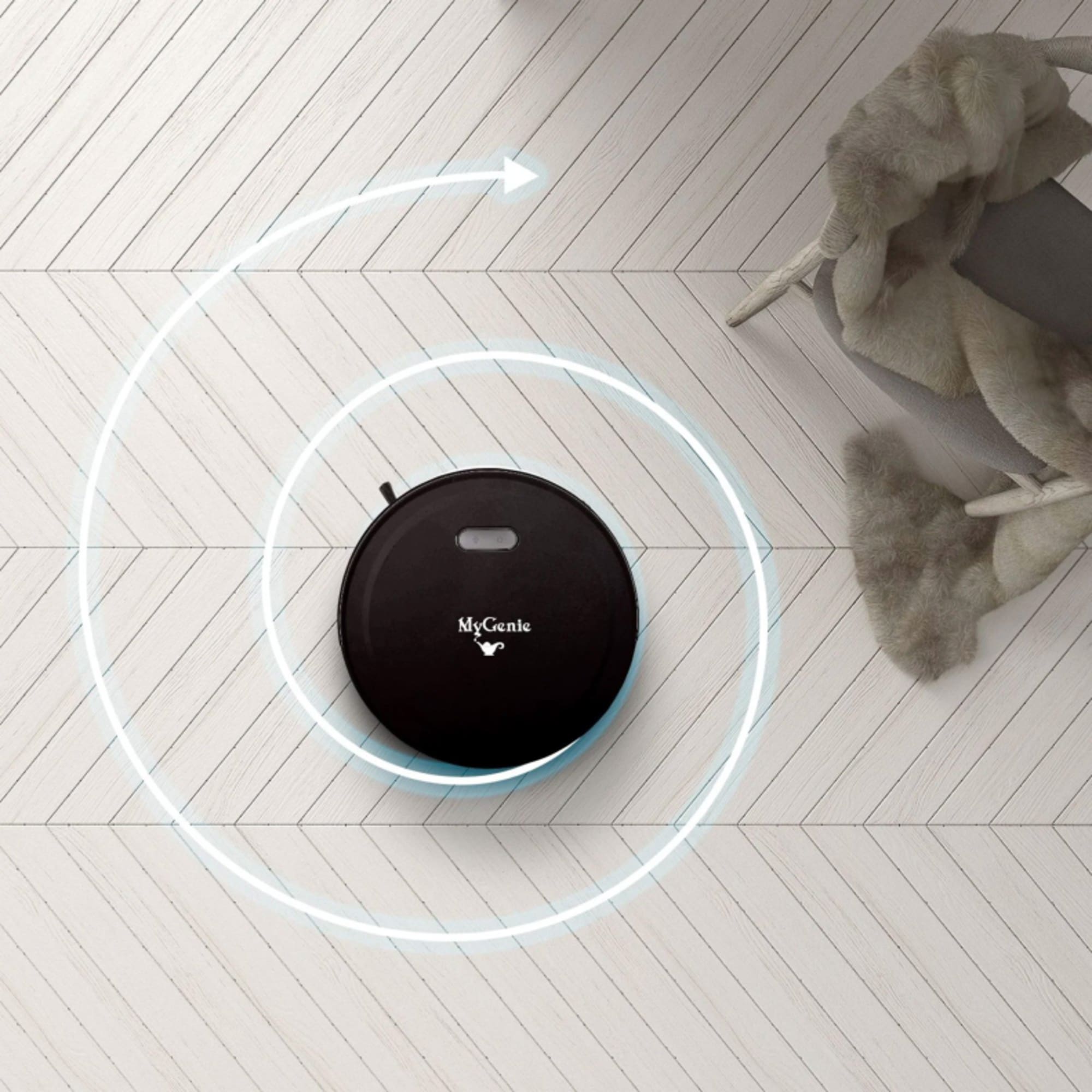 Smart Robotic Vacuum Cleaner Black Kitchen Warehouse™